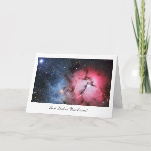 Carte Nebula Trifid - Bonne chance dans vos examens