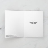 Carte nébuleuse d'anniversaire Polonaise (Intérieur)