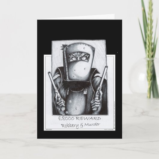 Carte Ned Kelly : Recherché (Devant)