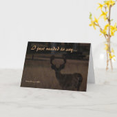 Carte Needed To Say - Customizable Card (Fleur jaune)