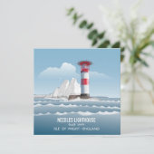 Carte Needles Lighthouse (Debout devant)