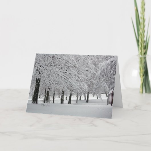 Carte neige (Devant)