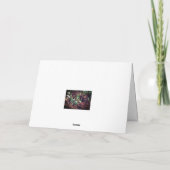 Carte Neige Blanche Baisse Avec Une Sympathie Profonde (Dos)