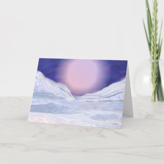 Carte Neige intacte (Devant)