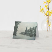 Carte Neige sur la traînée de Gunflint (Fleur jaune)