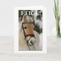 "NEIGH", VOUS NE POUVEZ PAS ÊTRE "EN TRAIN DE VOUS