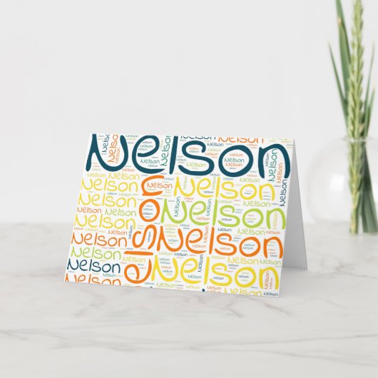 Carte Nelson (Devant)