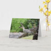 Carte Nene Goose (Fleur jaune)