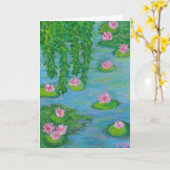 Carte Nénuphars # 4 (Fleur jaune)