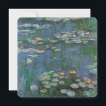 Carte Nénuphars de Claude Monet, Fleurs Vintages<br><div class="desc">Nénuphar (1916) par Claude Monet. Water Lilies est un impressionisme vintage de peinture florale d'art. Jardin fleuri de la saison de printemps de Monet à Giverny, France. Ce paysage est l'une des nombreuses variations de peintures de nénuphars que Monet peint par son étang. À propos de l'artiste : Claude Monet...</div>
