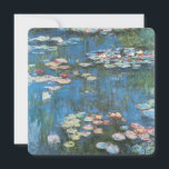 Carte Nénuphars de Claude Monet, Impressionnisme Vintage<br><div class="desc">Nénuphar (1914) de Claude Monet est une peinture de nature impressionniste vintage. Une des nombreuses variations de peintures florales de nénuphars que Monet peint par l'étang dans son jardin fleuri à Giverny, France. À propos de l'artiste : Claude Monet (1840-1926) est un fondateur du mouvement de peinture impressionniste française, dont...</div>