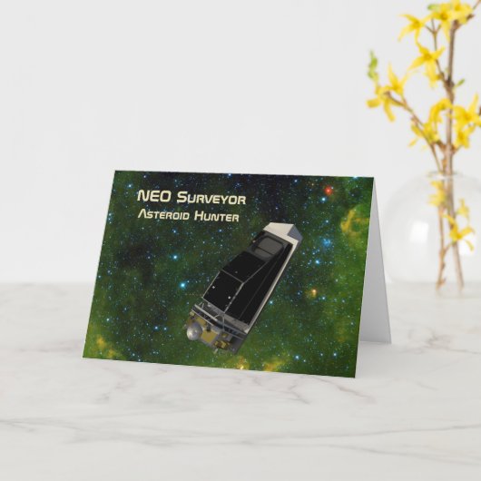 Carte NEO Surveyor Asteroid Hunter (Fleur jaune)