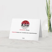 Carte Neon Birthday Sweets (Dos)