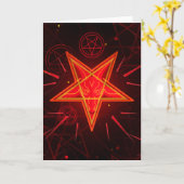 Carte néon démon (Fleur jaune)