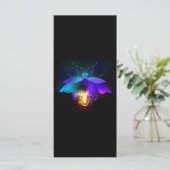 Carte Neon Firefly sur noir (Debout devant)