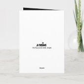 Carte Neon Halloween (Dos)