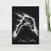 Carte Neon High Diver Sur Noir (Devant)