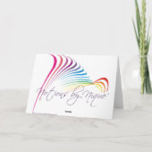 Carte Neon Pink Zebra (Dos)