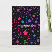 Carte Neon Stars (Dos)