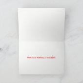 Carte Neon Tulips Joyeux anniversaire (Intérieur)