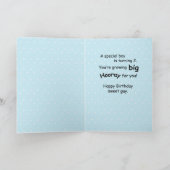 Carte Nephew, 2e anniversaire, Peek-a-Boo Kitten (Intérieur)