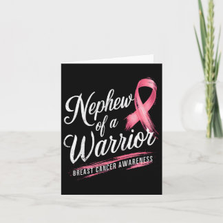 Carte Nephew D'Un Guerrier Sensibilisation Au Cancer Du