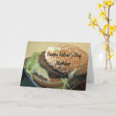 Carte Nephew Happy Fête des pères (Fleur jaune)