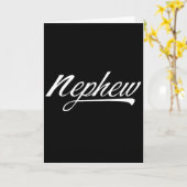 CARTE ***NEPHEW*** JEUX ANNIVERSAIRE À "VOUS"! ! ! ! (Fleur jaune)