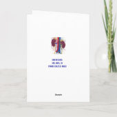 Carte Néphrologiste retraité humoristique (Dos)