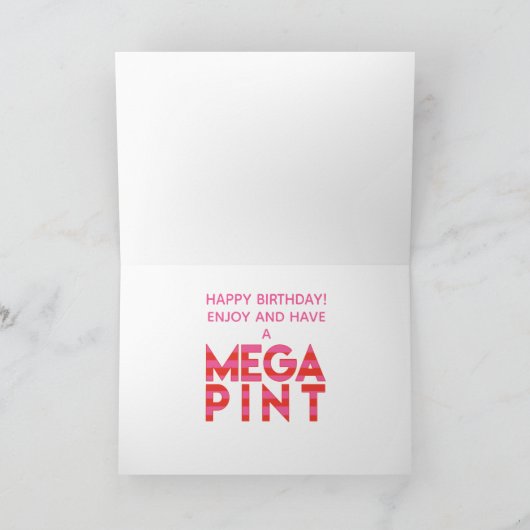 Carte N'est-ce pas une bonne heure en tout temps ? Anniv (Intérieur)