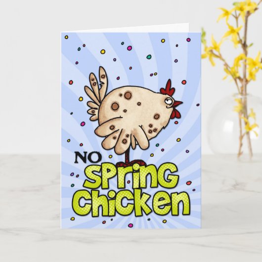 Carte n'est plus toute jeune (Fleur jaune)