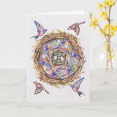 Carte Nest sucré (Fleur jaune)