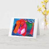 Carte Nesting GREETING (Fleur jaune)
