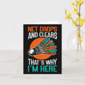 Carte Net Drops And Clears C'est pourquoi je suis ici Dm (Fleur jaune)