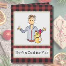 Nettoyage Lady Female Cartoon Merci Noël