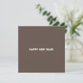 Carte Nettoyer Monochrome Vibe moderne Code QR (Debout devant)