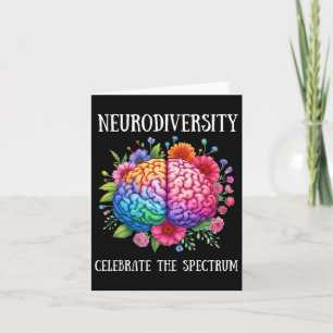 Carte Neurodiversité Cerveau Et Sensibilisation Asd Auti