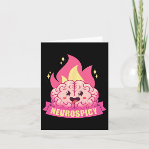 Carte Neurodiversité Neuroépicée Adhd Asd Autisme Kawaii