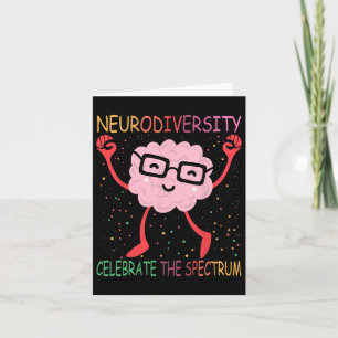 Carte Neurodiversité Sensibilisation sur l'autisme Cerve