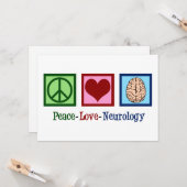 Carte Neurologie de l'amour pour la paix (Devant/Arrière en situation)