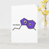 Carte Neurotransmetteur de sérotonine (Fleur jaune)