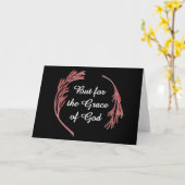 Carte N'eût été la grâce de Dieu (Fleur jaune)