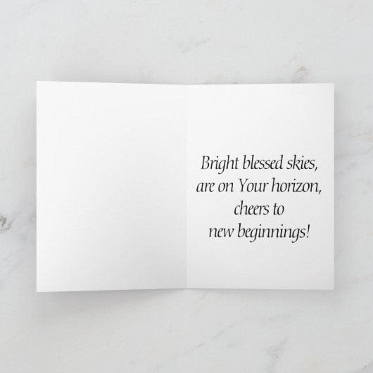 Carte New Beginnings (Intérieur)