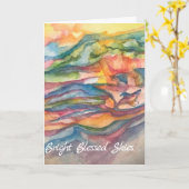 Carte New Beginnings (Fleur jaune)