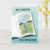 Carte New Chapter New Adventure (Fleur jaune)