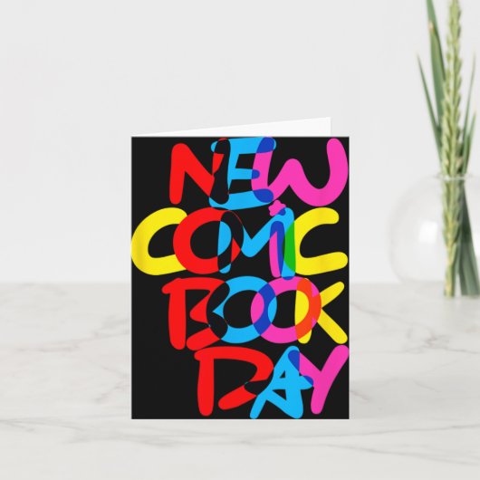 Carte New Comic Book Day (overlap) (Devant)