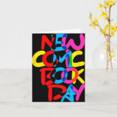 Carte New Comic Book Day (overlap) (Fleur jaune)