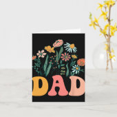 Carte New Dad Wildflower First Birthday &amp; Baby Showe (Fleur jaune)