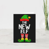 Carte New Elf Xmas Matching Family Elf Squad Christmas (Devant)
