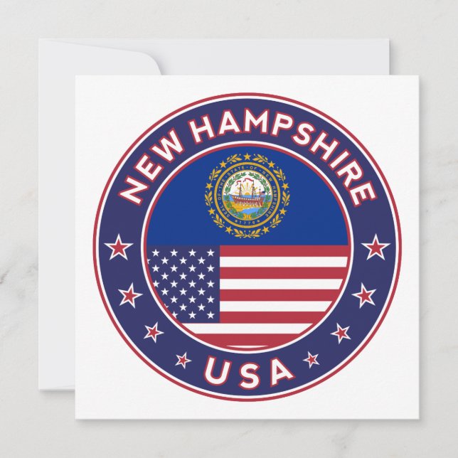 Carte New Hampshire (Devant)